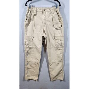 Propper Tactical Cargo Pants Mens 34x34 Khaki Ripstop Utility Workwear‎ Outdoor